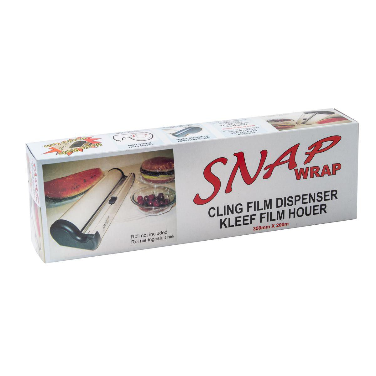 Snap wrap cling film hot sale dispenser