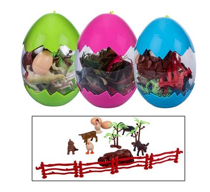 Animals Assorted 15pcs In Egg Collect