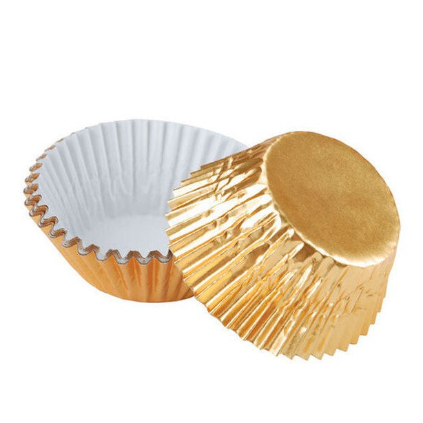 Aluminum Foil Baking Cups Gold 40pack BD2