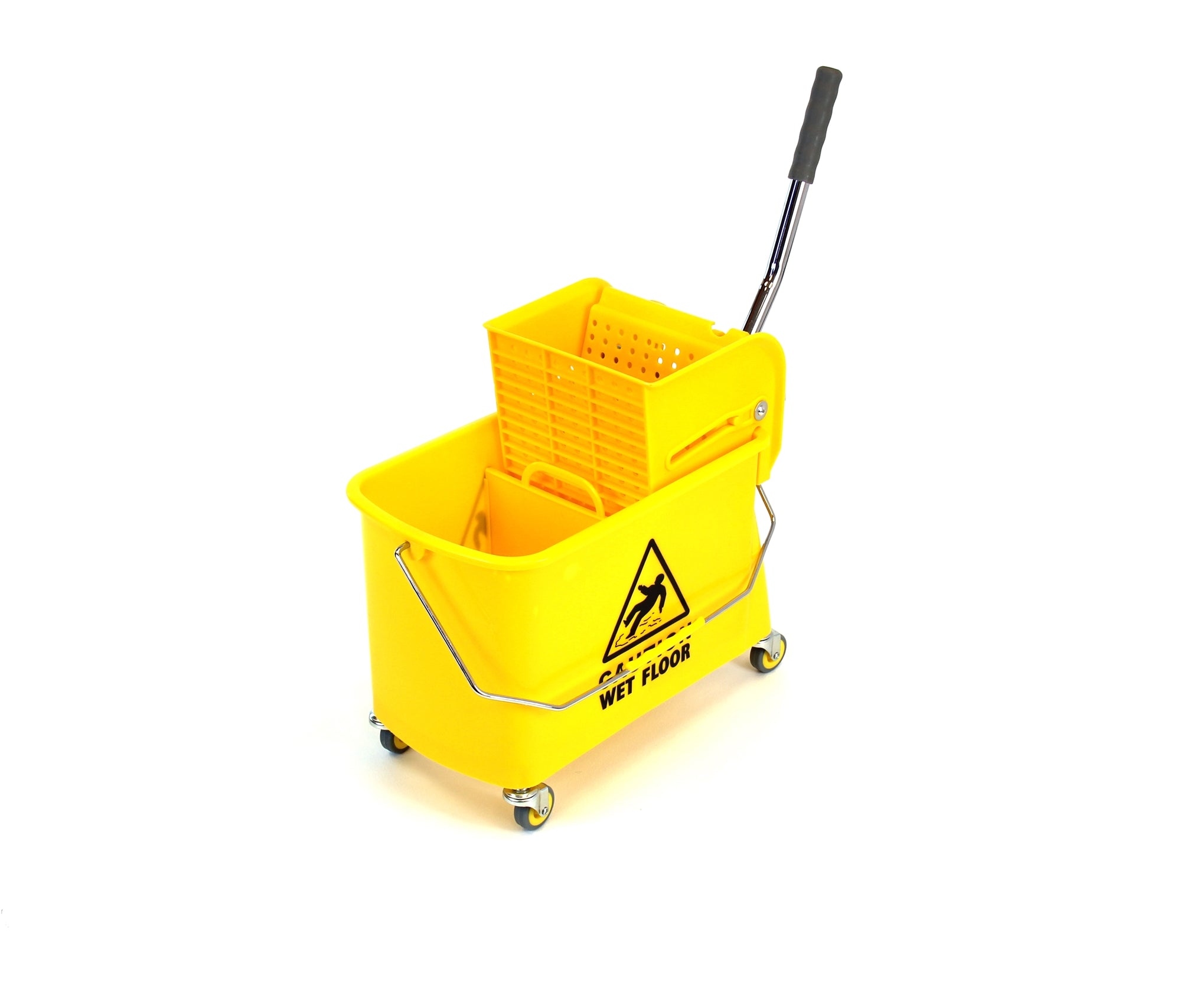 15L Wringer Mop Bucket Trolley Only Small 7160
