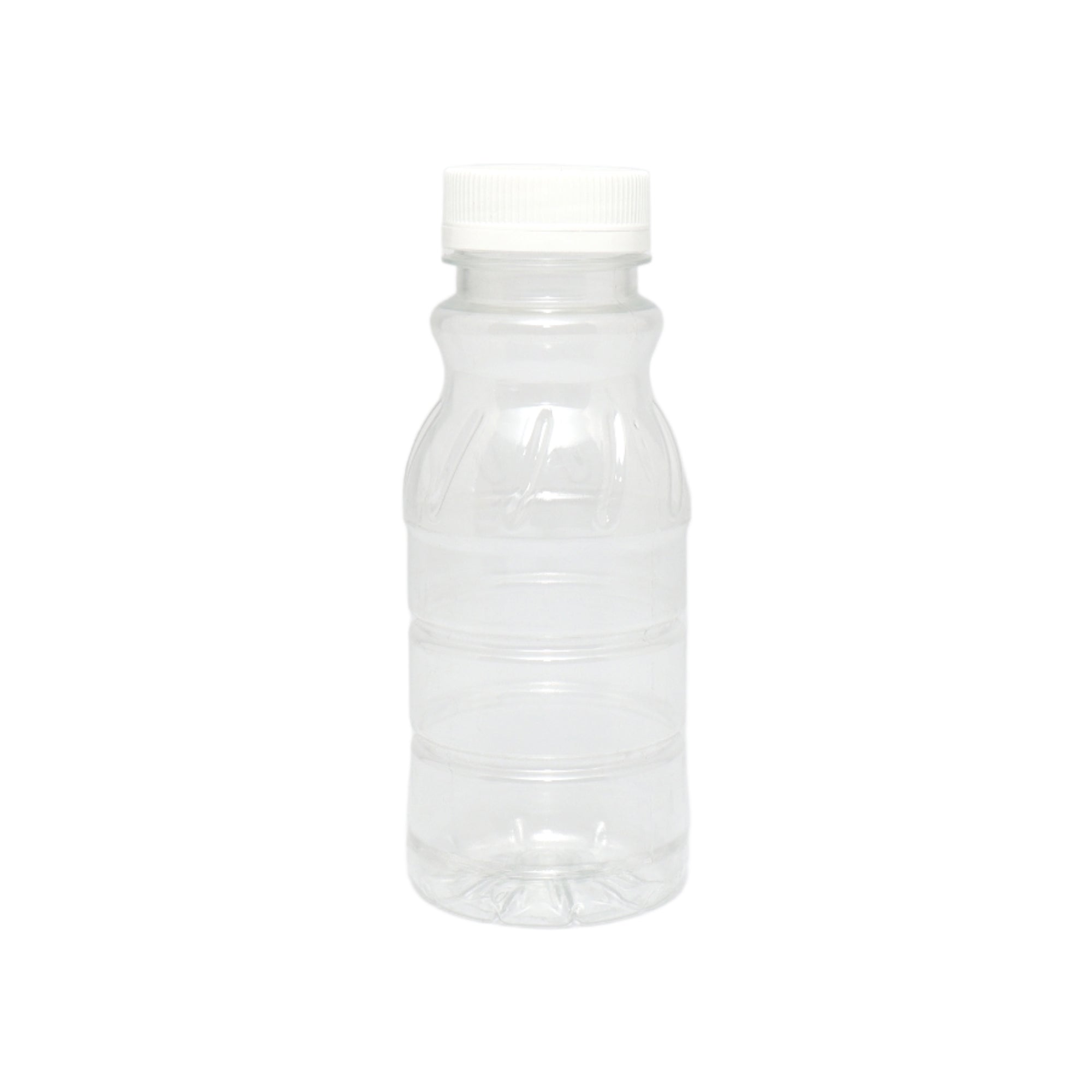 250ml PET Plastic Bottle Grip Design with Cap