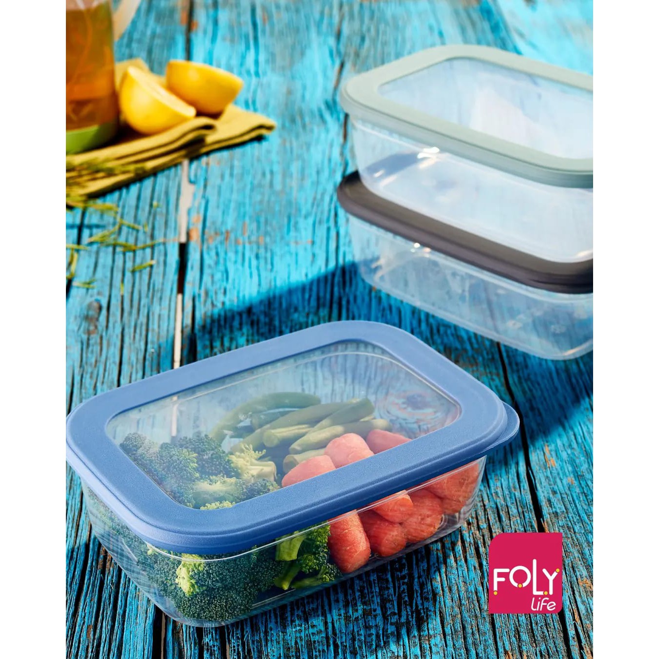 Foly Life Poli Storage Box 400ml with Tight Lid BNM0094 Titiz