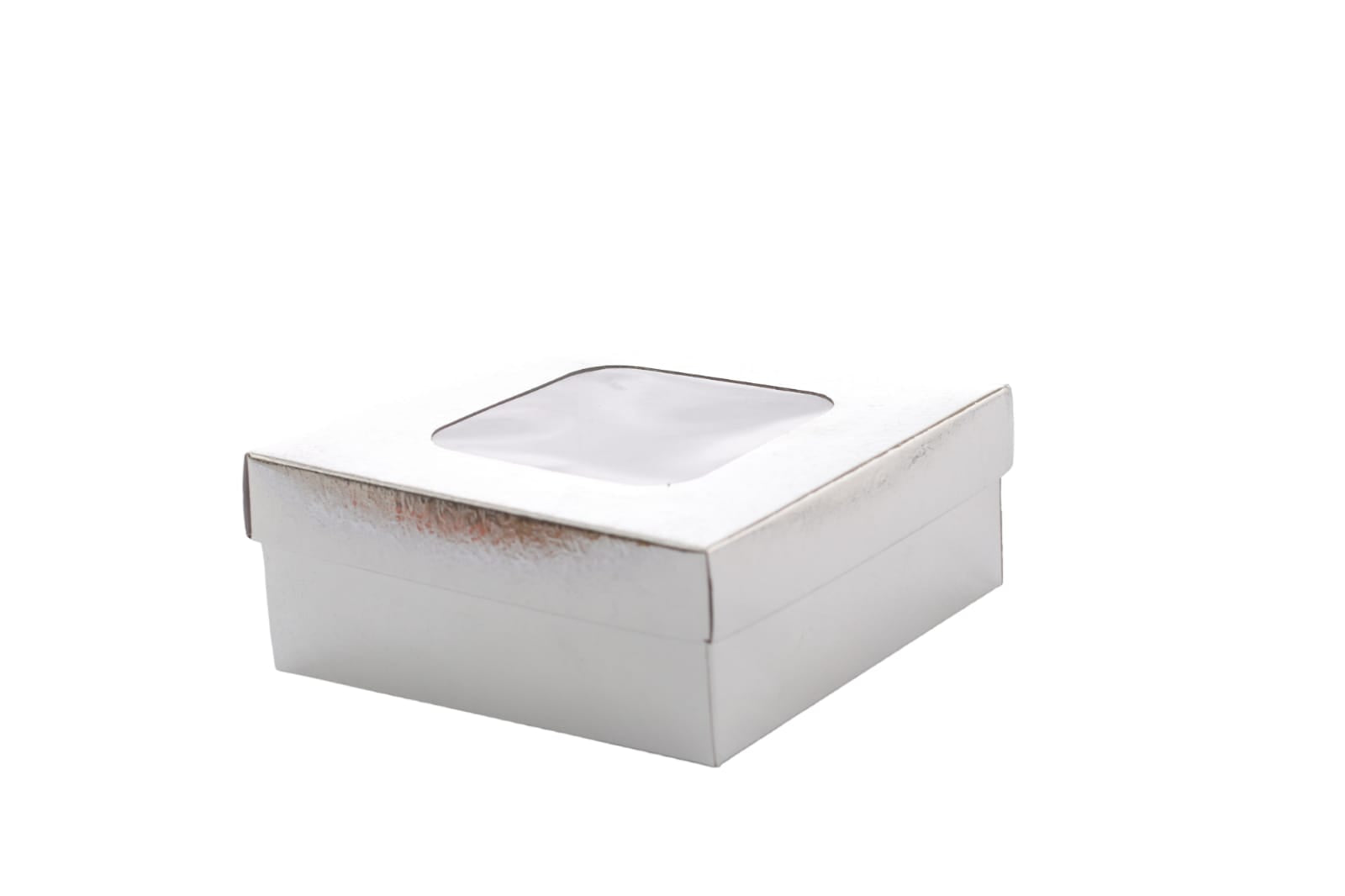 Gift Biscuit Paper Box Silver 12x12cm XPP247-S