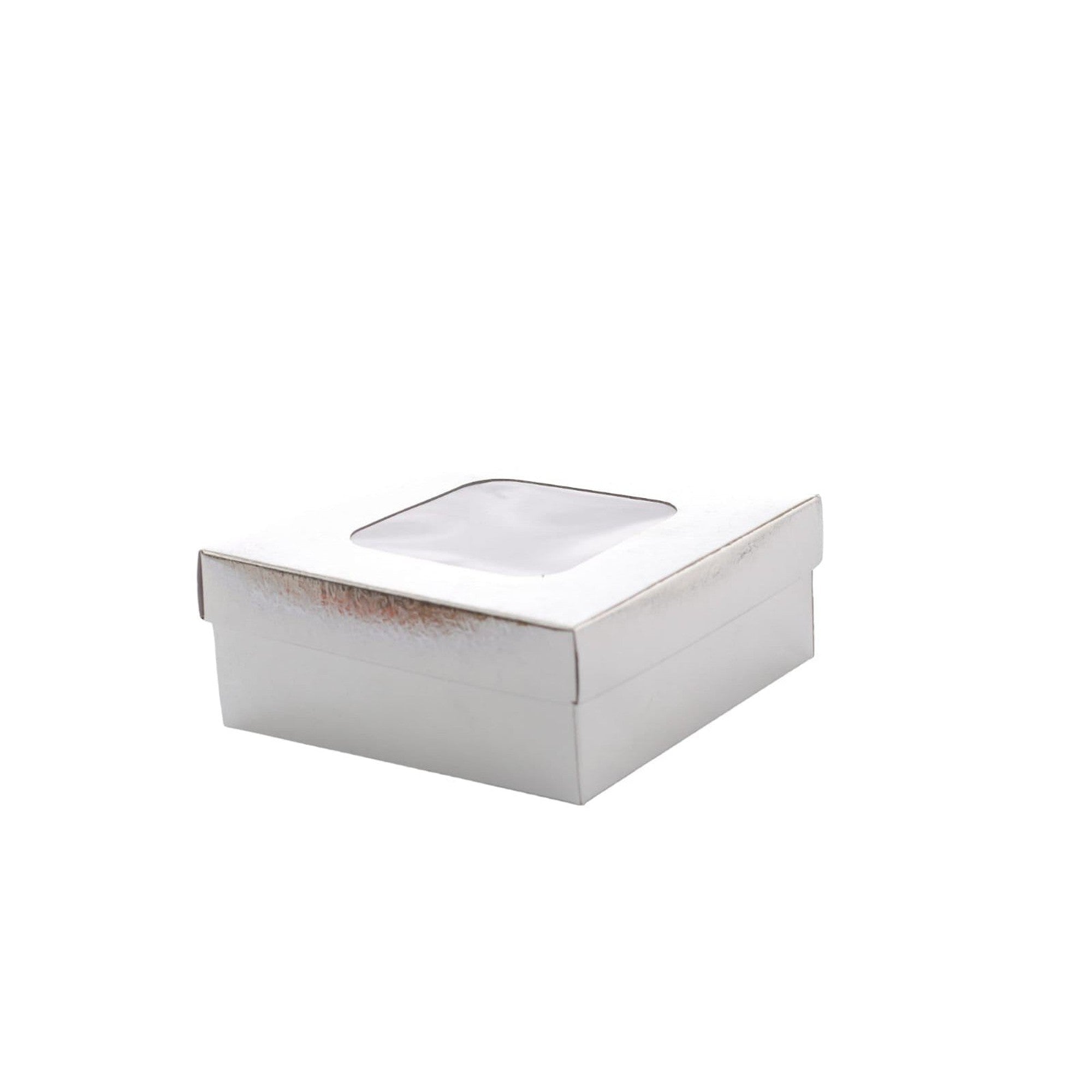 Gift Biscuit Paper Box Silver 12x12cm XPP247-S