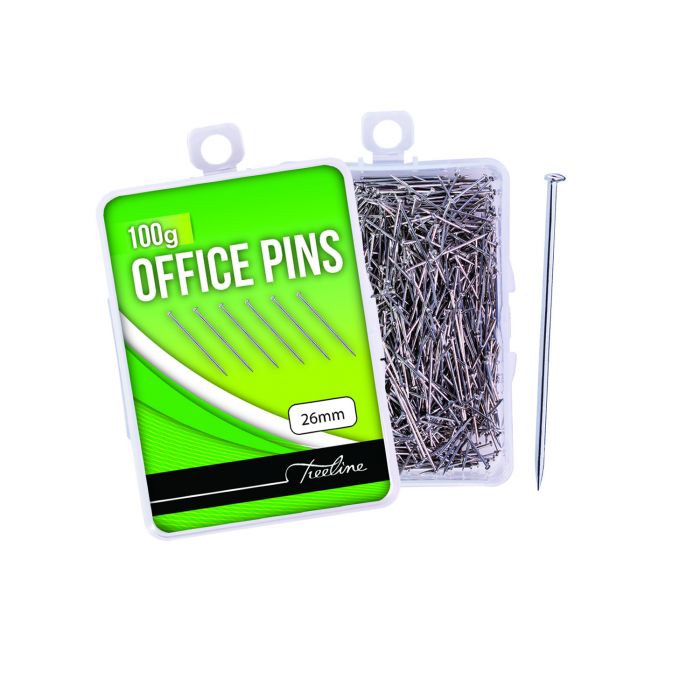 Office Pins 28mm Shalm 100g