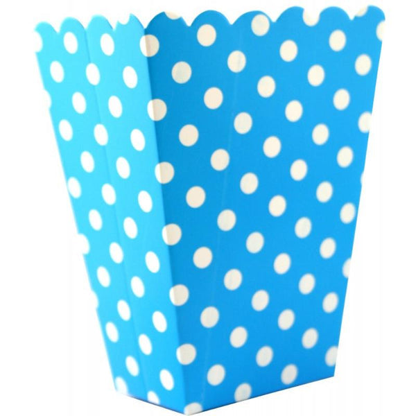 Popcorn Boxes Polka Dot Popcorn Holder 10pack