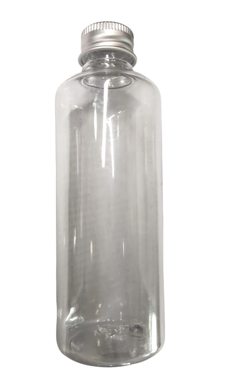 100ml PET Plastic Bottle with Aluminum Screw Lid