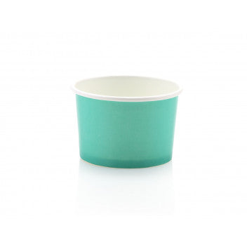 Ice Cream Paper Cups 120ml Vintage Tubs Pastel Mint 10pack