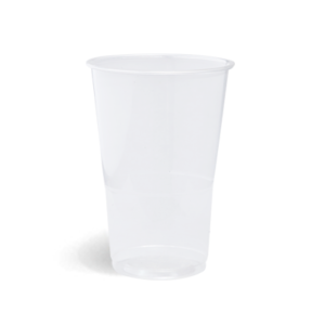 250ml Plastic Disposable Smoothie Cup Clear Plastic (No Lid) 10pack