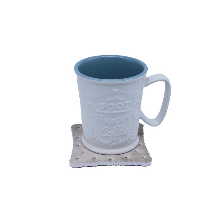 Coffee Mug With Coaster 400ml SGN1950