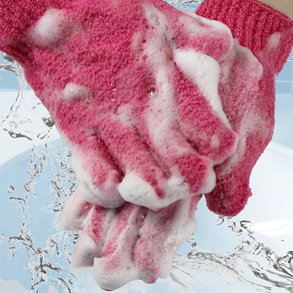 Bath Glove 18.5 x 11cm Solid Colour