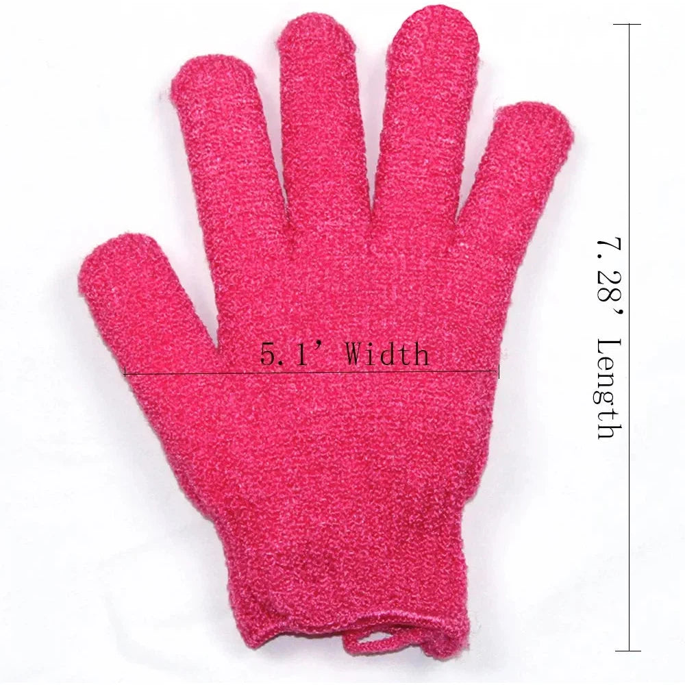 Bath Glove 18.5 x 11cm Solid Colour