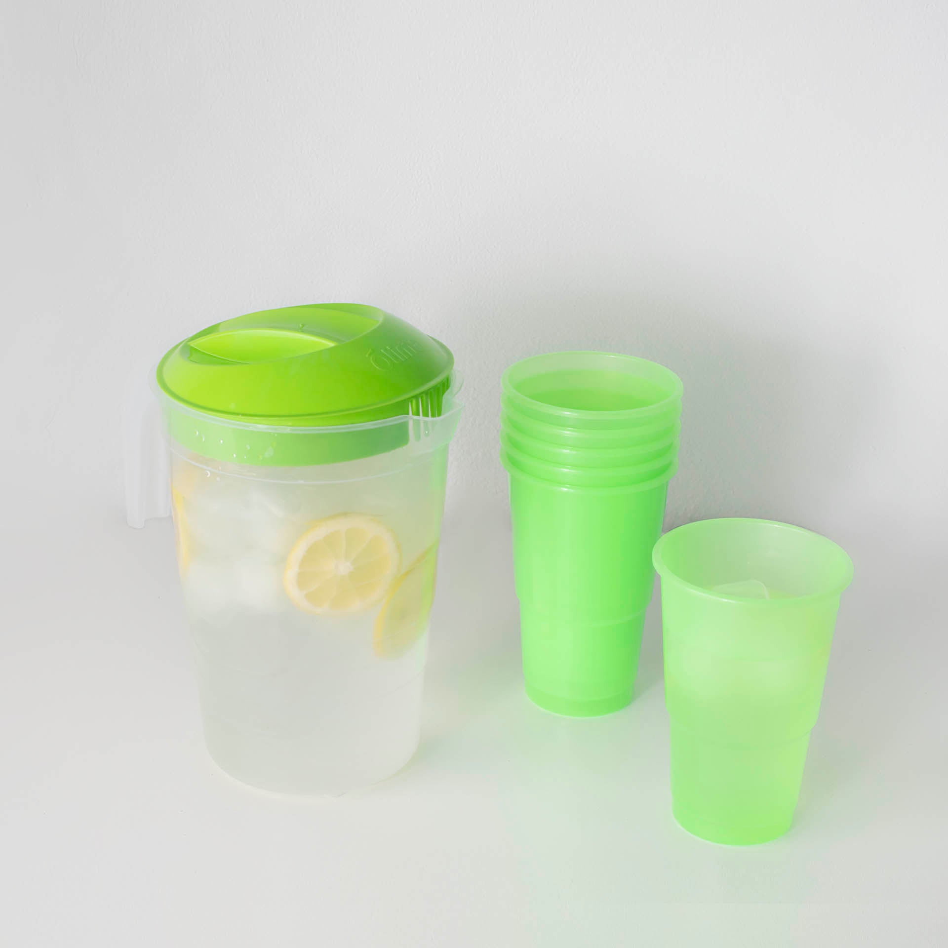Otima Jug 1.5L with 6 Glass Set and Lid  8Pack