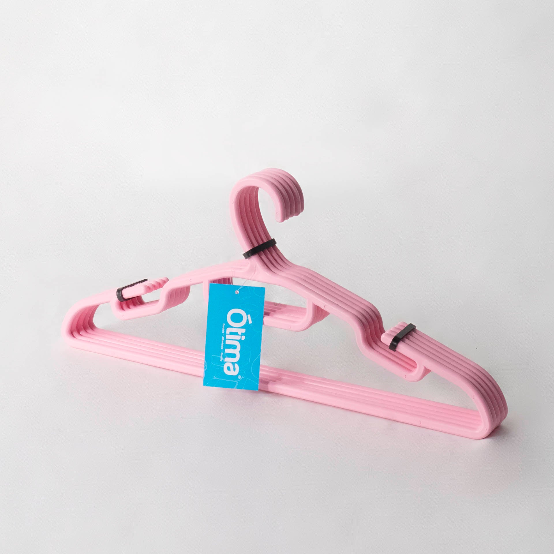 Otima Clothes Hangers Plastic Virgin 40x180mm 5pack