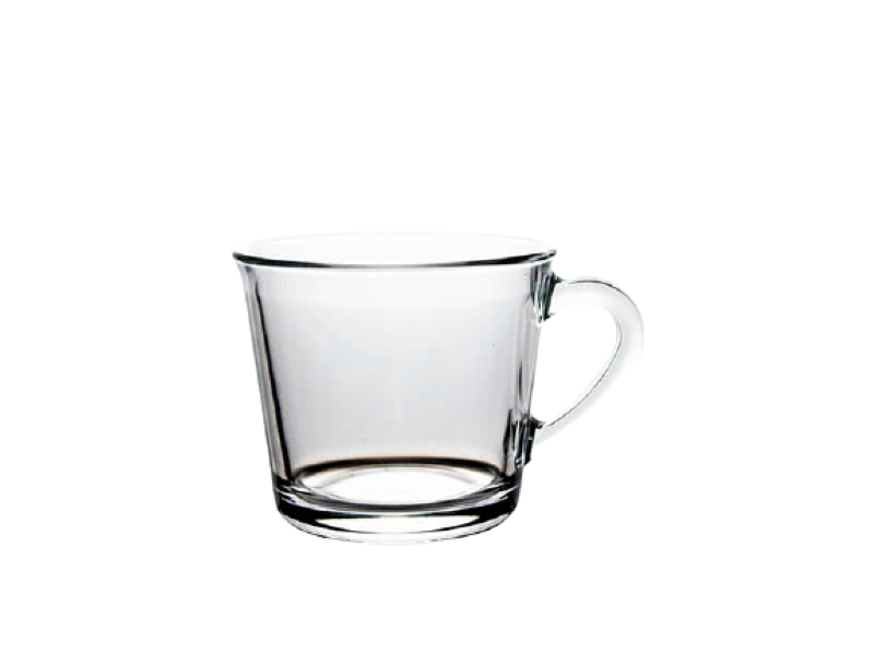 Pasabahce Espresso/Tea Cup and Saucer 190ml 6Pcs Set Basic with Box 24215