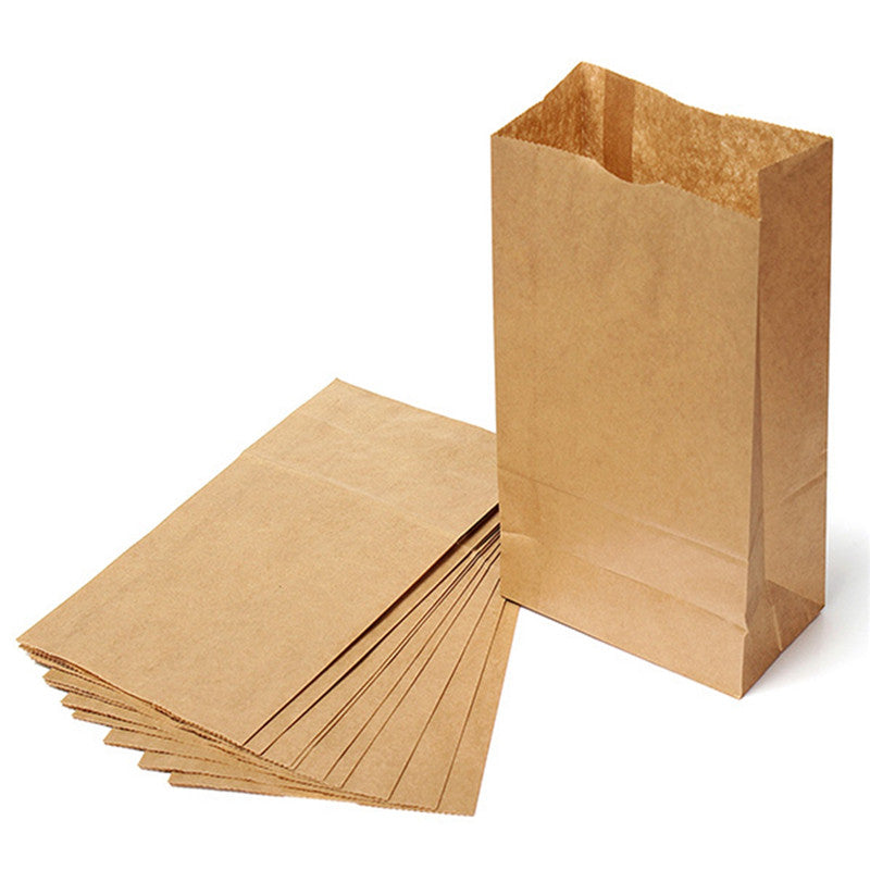 Kraft Paper Thick Gift Bag 13x8x24cm 50pack