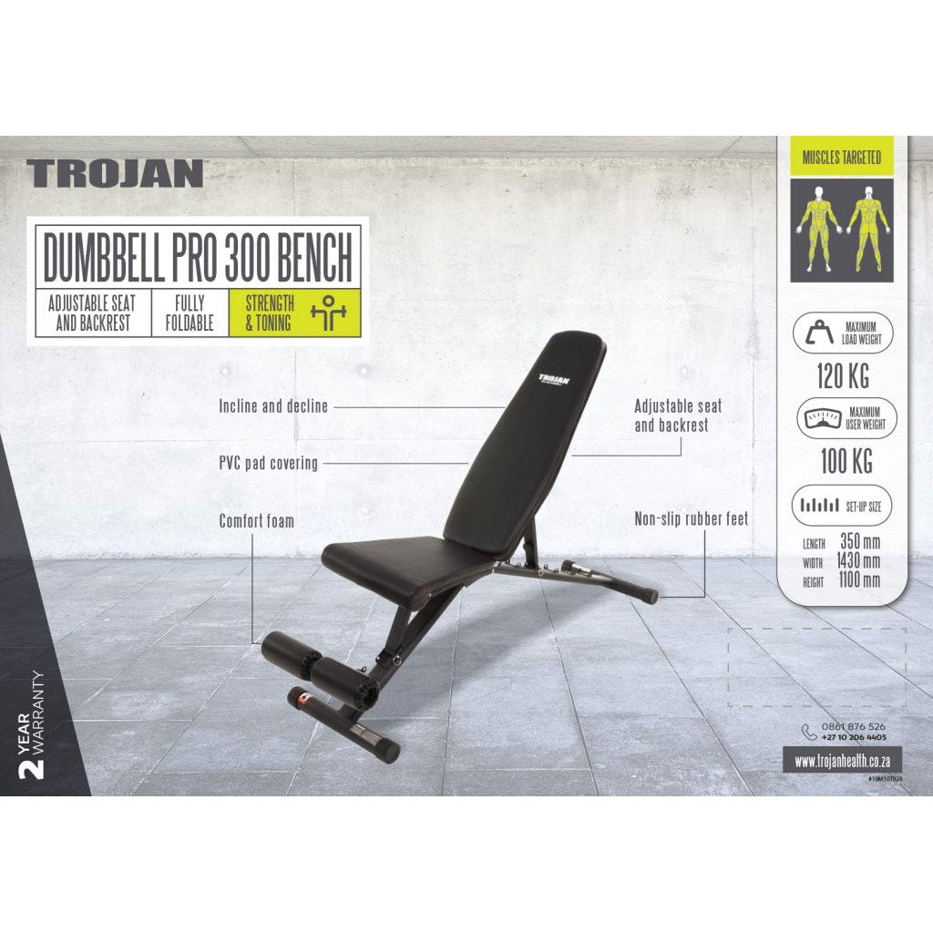 Trojan flat outlet bench