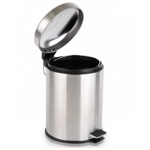 Pedal Dustbin 30L Stainless Steel with Pedal Plain Body CH101