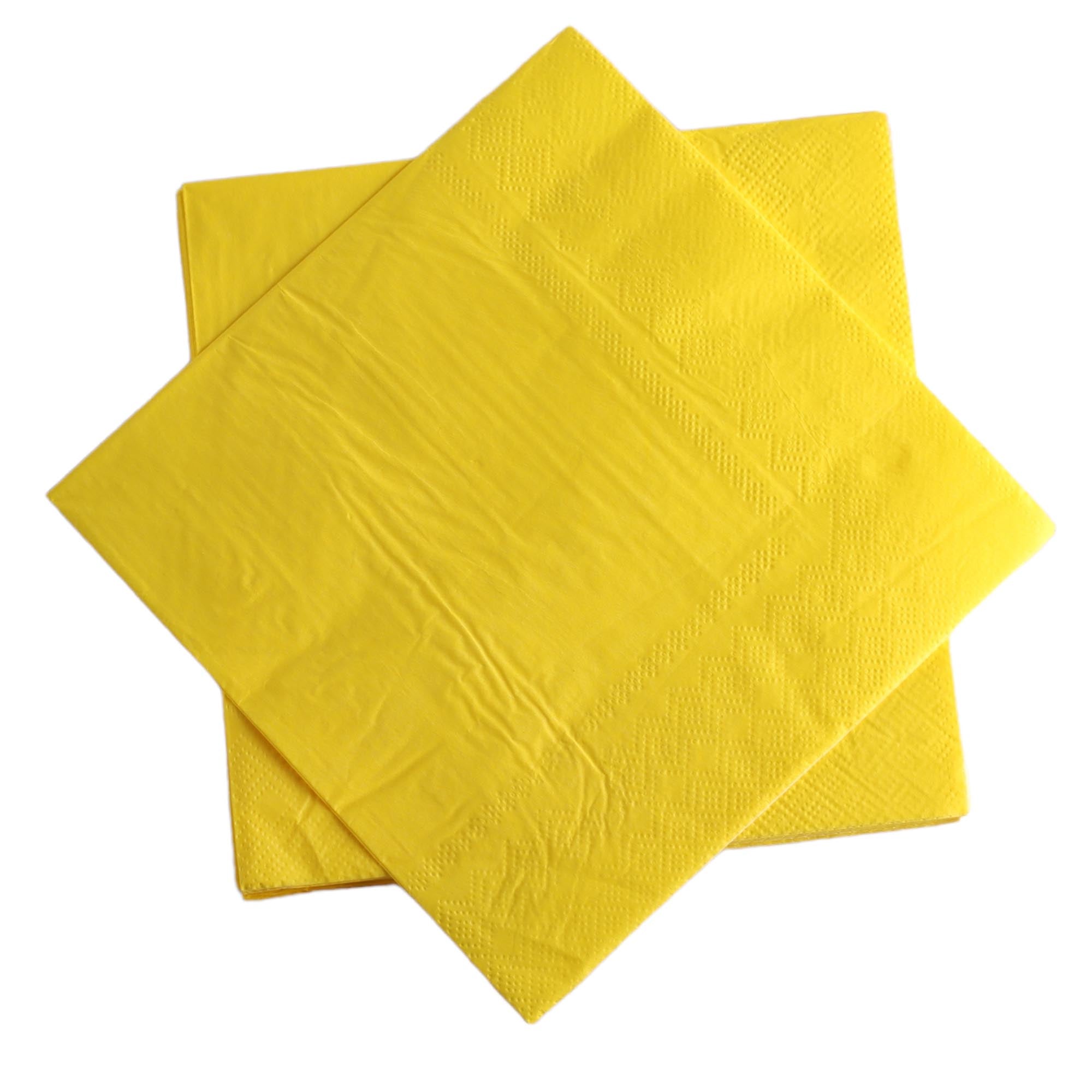 Luncheon Napkin Paper Serviettes Solid Colour 2ply 33x33cm 20pack