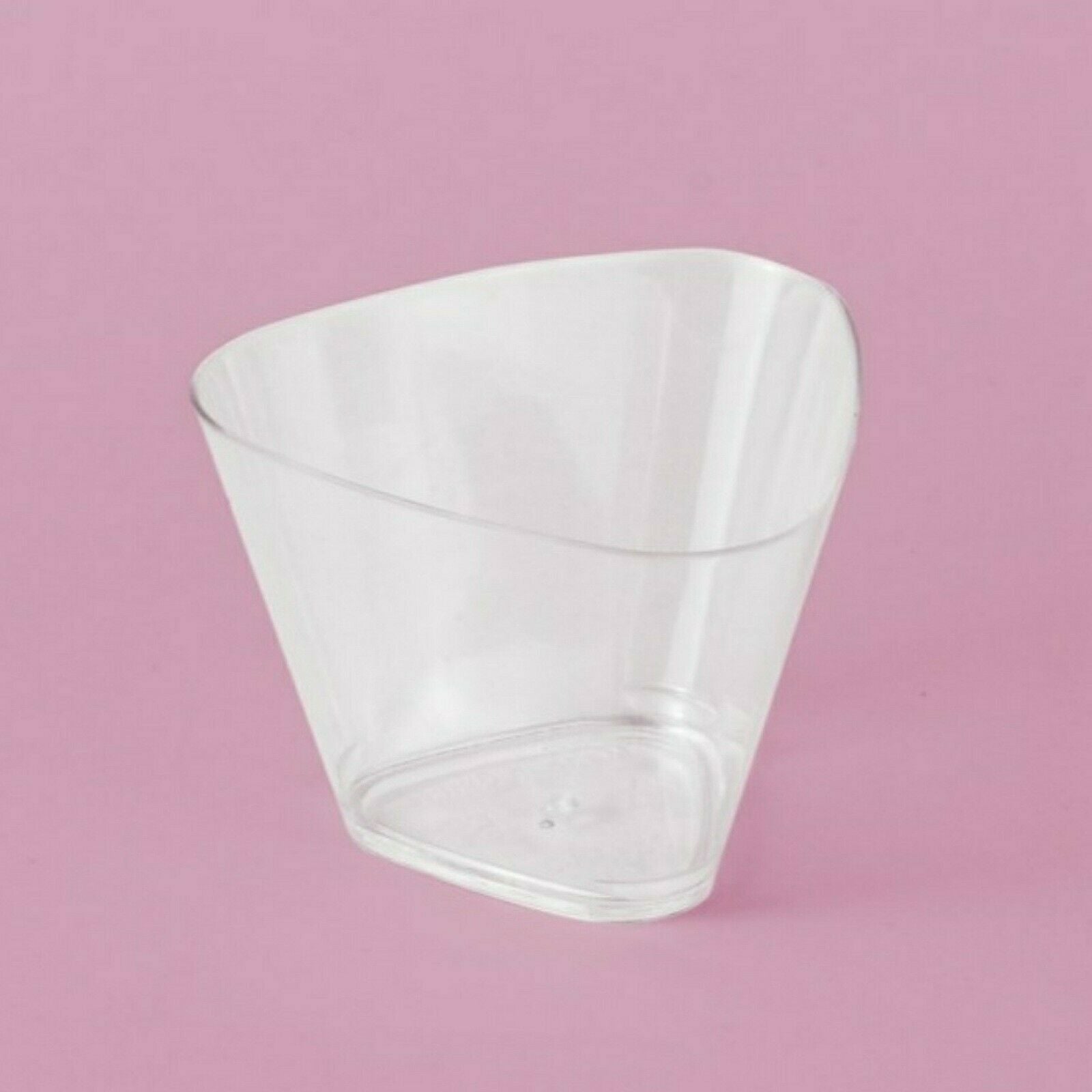 Acrylic Mini Dessert Cup with Lid 25pack