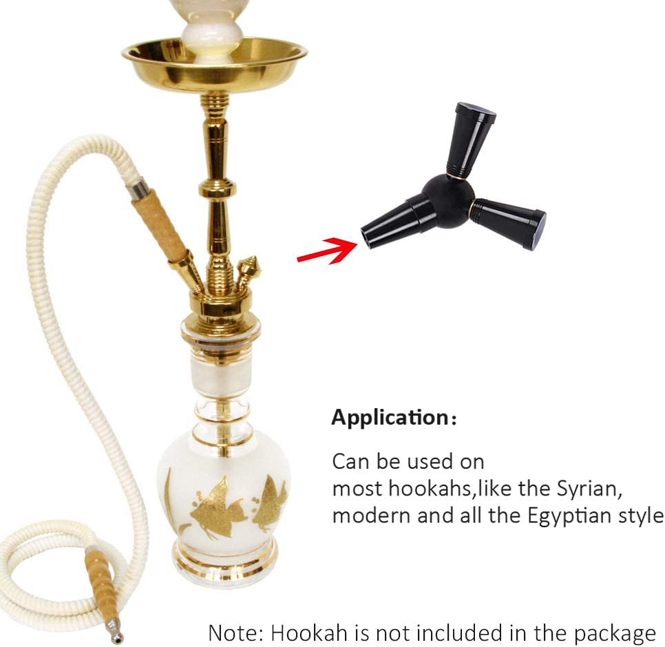 Hookah Hose Double Converter 13cm