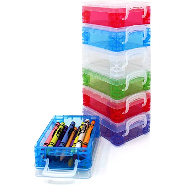 Nu Ware Plastic Storage Box Mini 300ml 205x80x70mm S/2