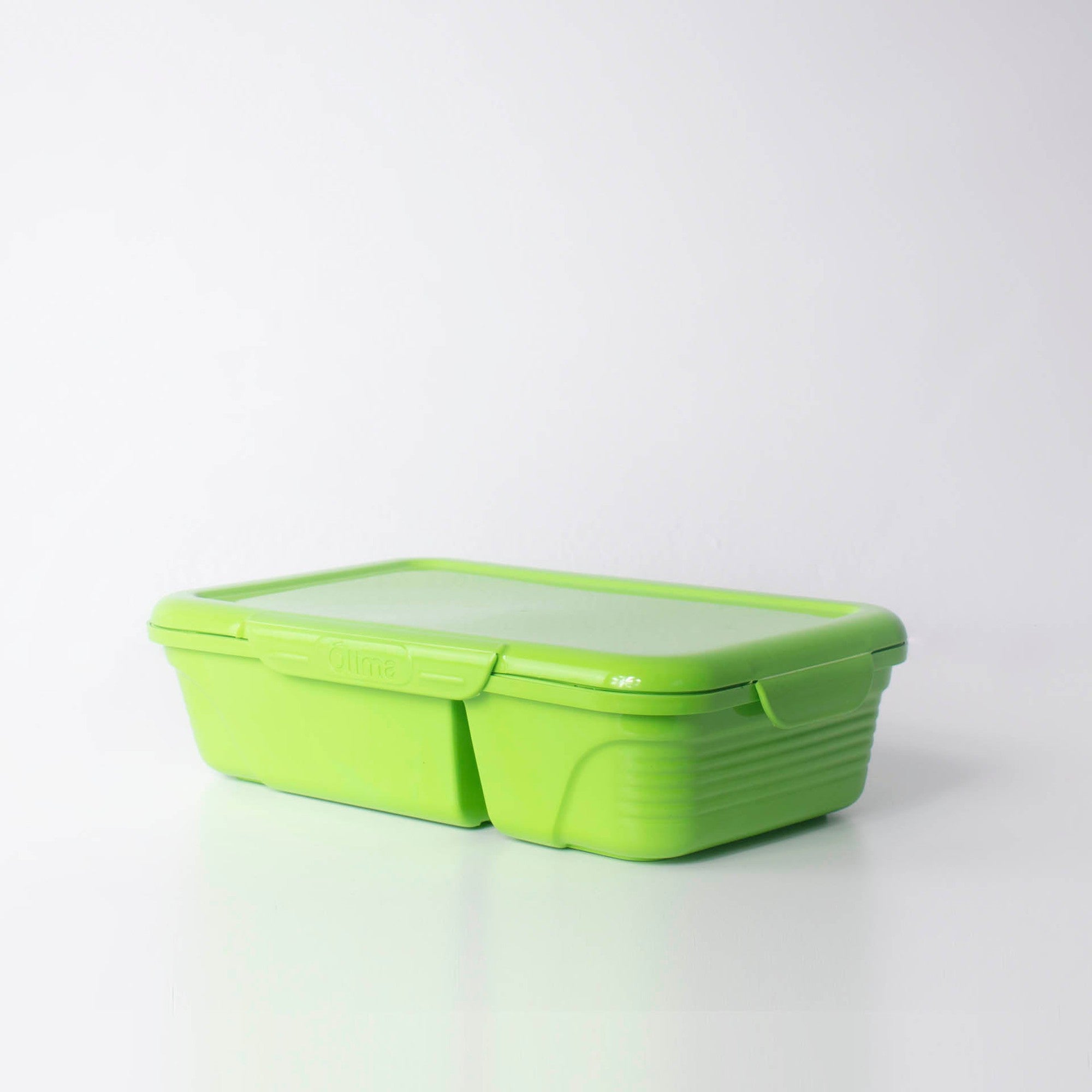 Otima Plastic Lunch Box 1.9L Flip-Top with Division