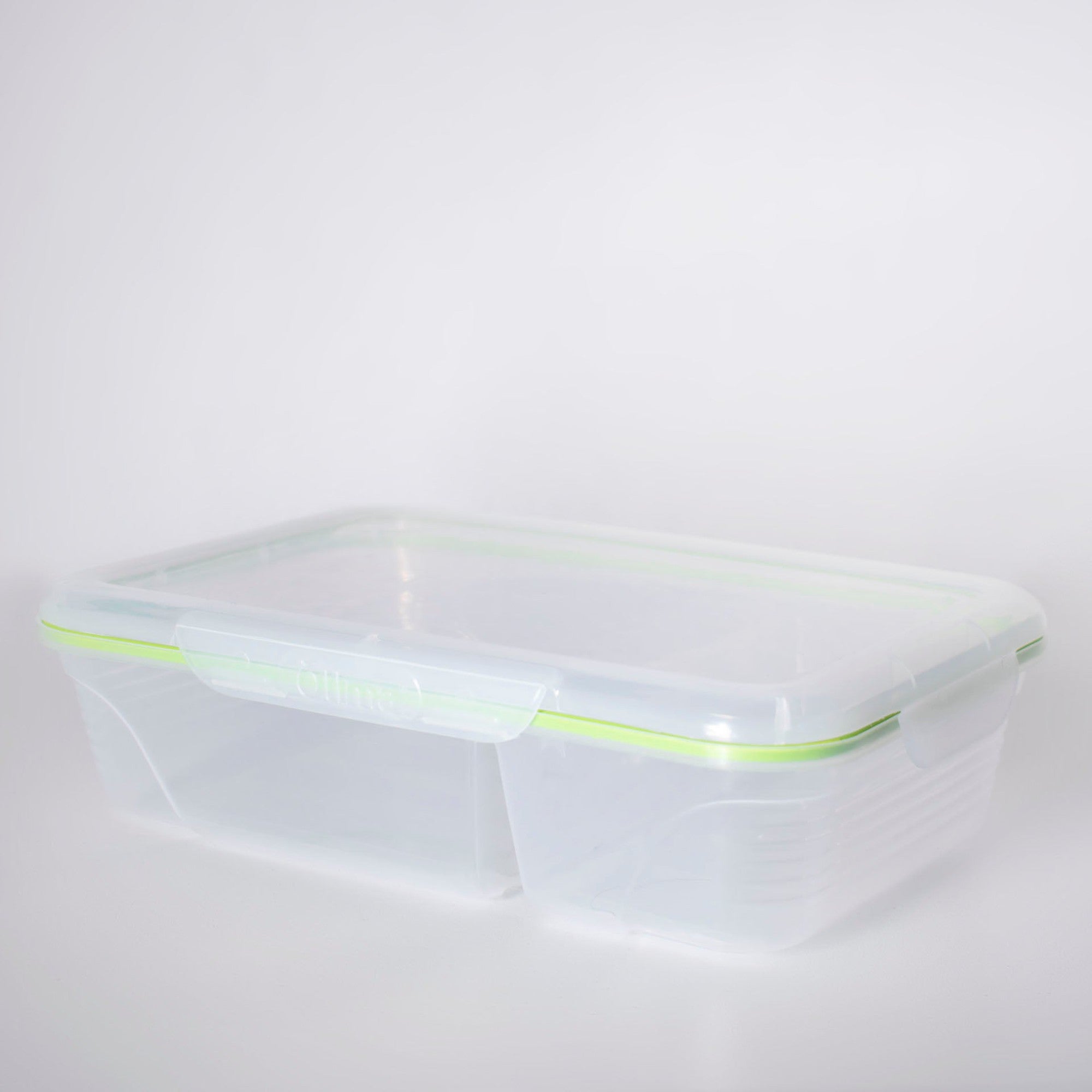 Otima Plastic Lunch Box 1.9L Flip-Top with Division