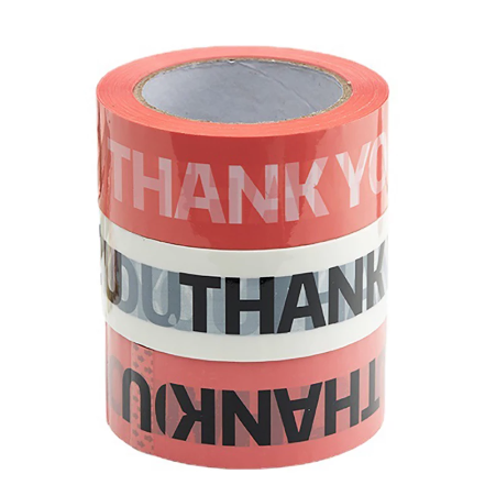 Diy Thank You Print Adhesive Tape 45mmx100m Assorted