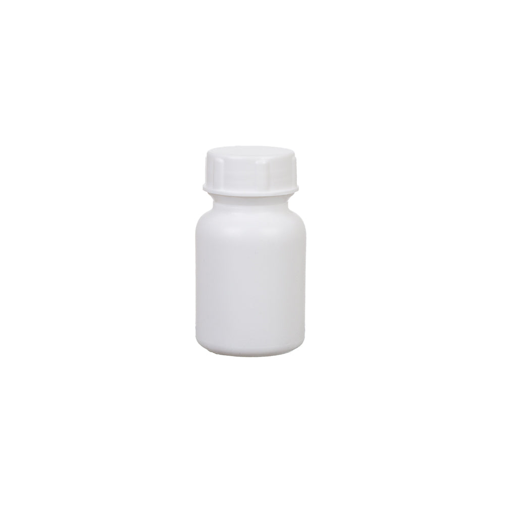 100ml Tablet Bottle Container with White Cap and Seal 38mm
