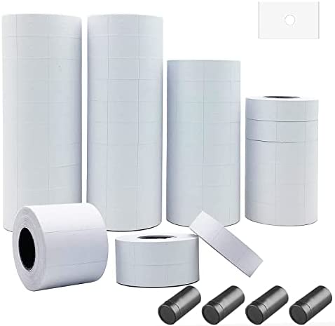 Double line Price Label Roll White 22x11mm 500pc