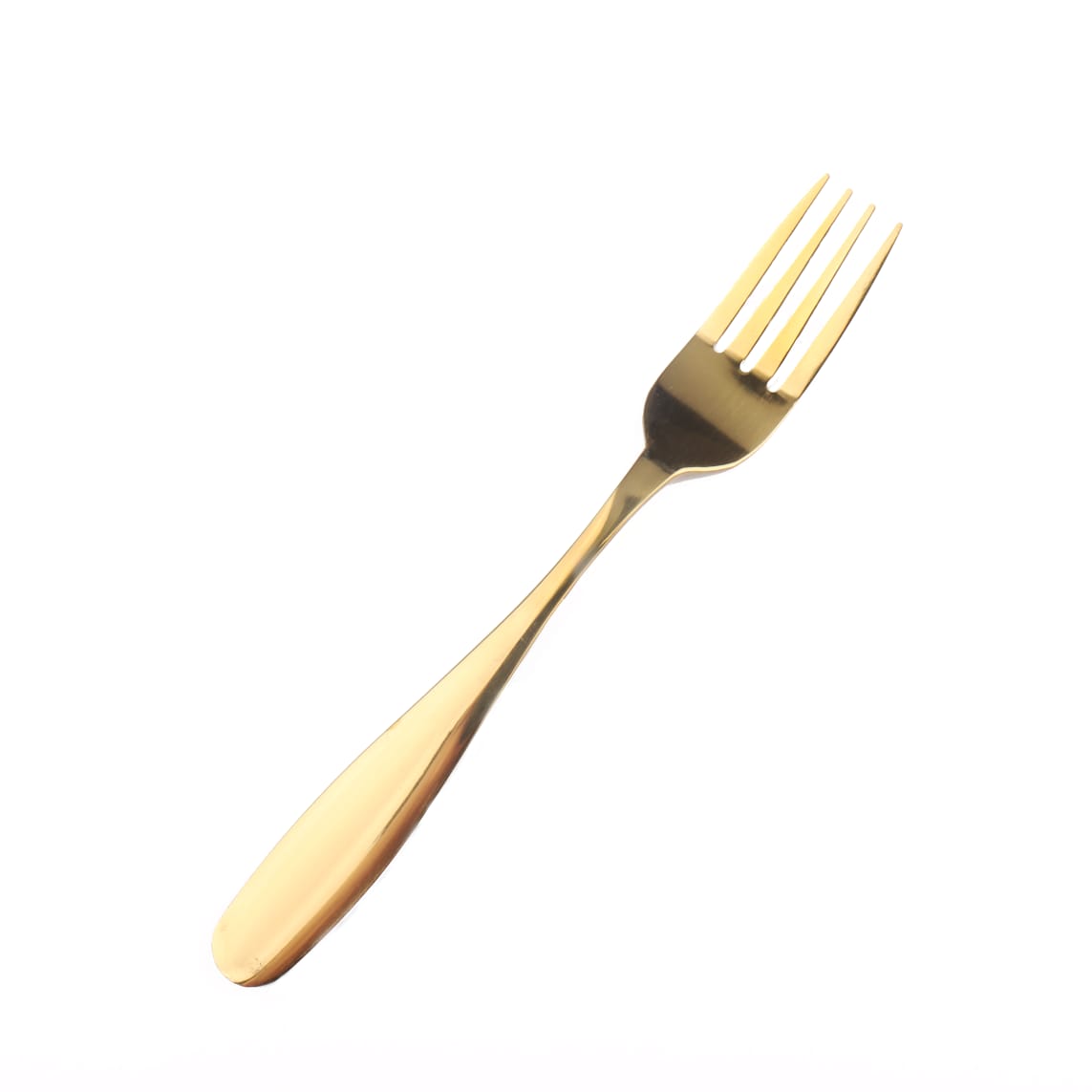 Forks Teardrop Gold Stainless Steel 6pcs