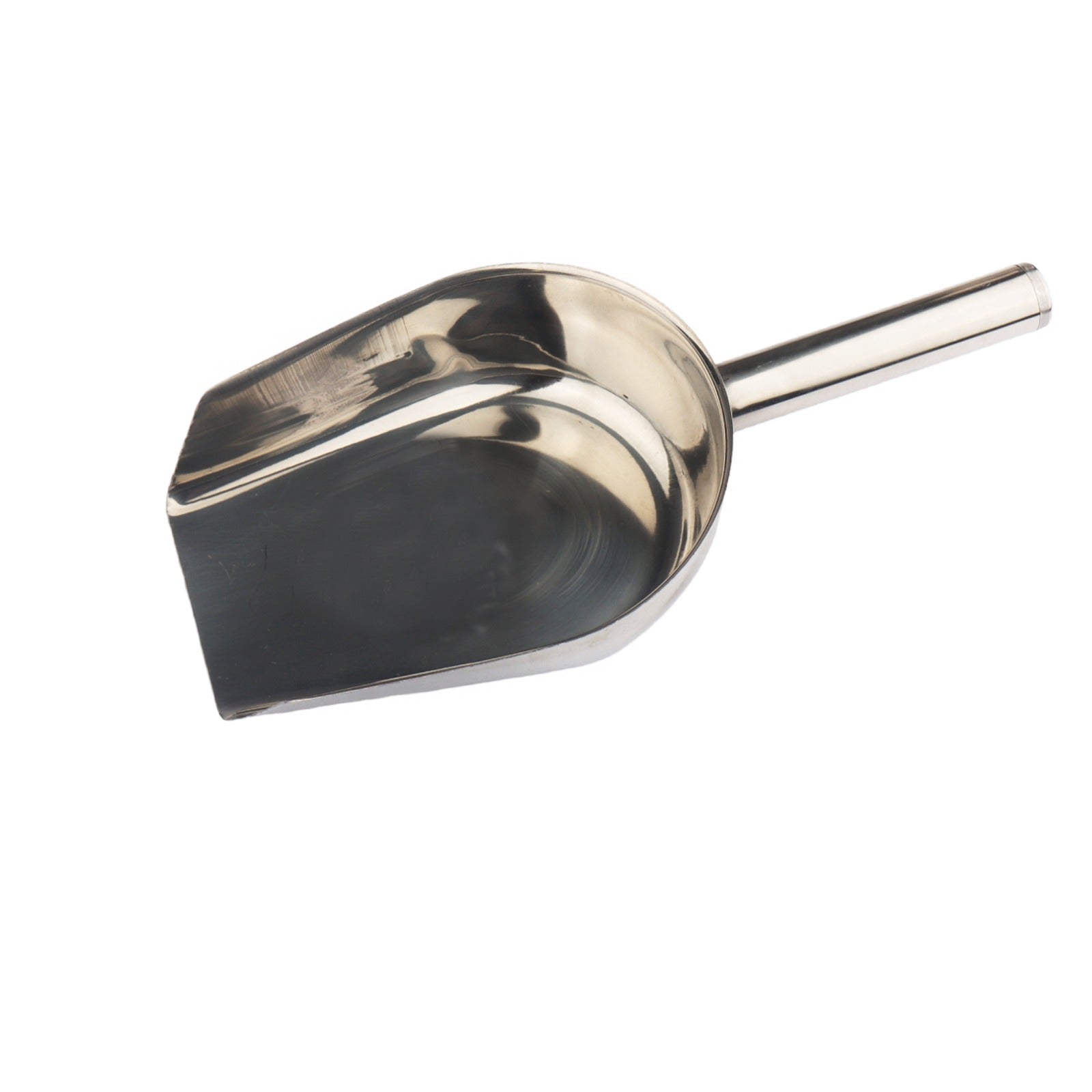 Ice Scoop 18x13.5cm Square Tip Stainless Steel