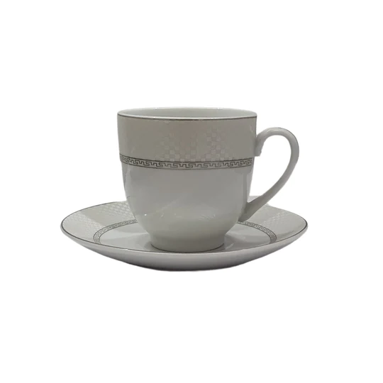 Ceramic Tea Cup and Saucer Set 12Pcs SGN2473 G1761B