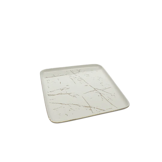 Porcelain Ceramic Side Plate 7.5Inch Square SGN2462