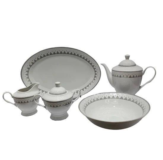 Porcelain Dinner Set 47pc SGN2448