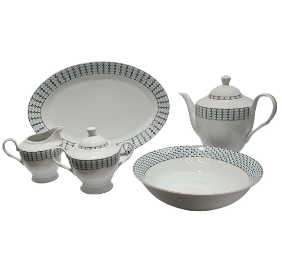 Porcelain Dinner Set 47pc SGN2451