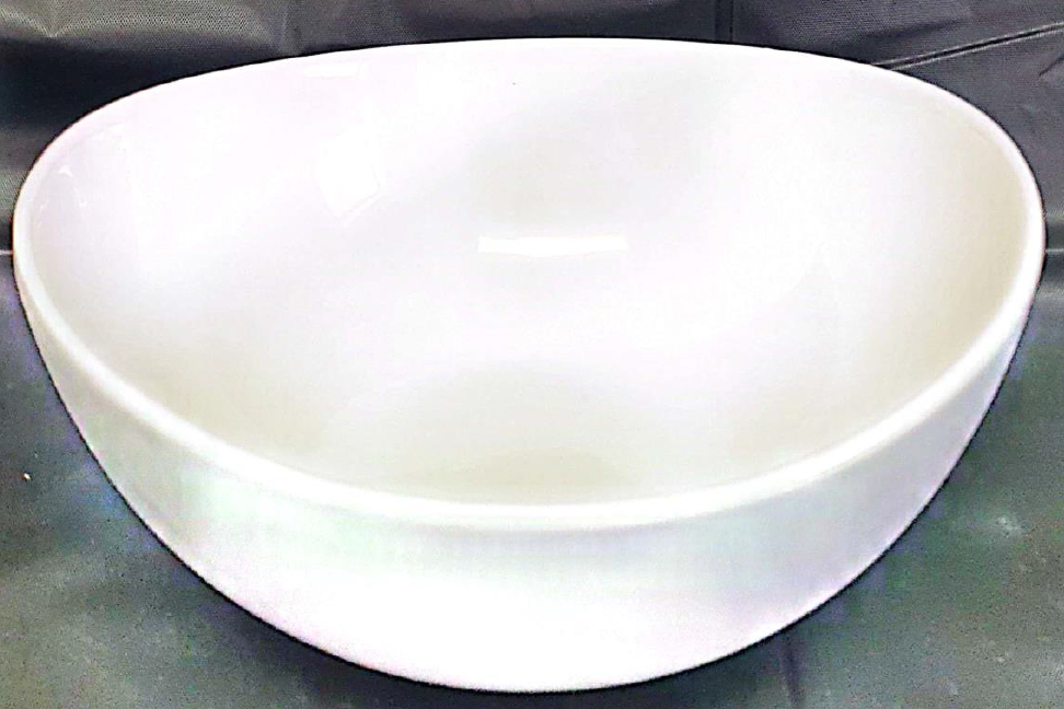 Ceramic White Ovel Bowl 4Inch