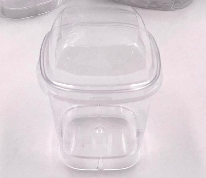 Acrylic Mini Dessert Cup 150ml with Lid 20pack