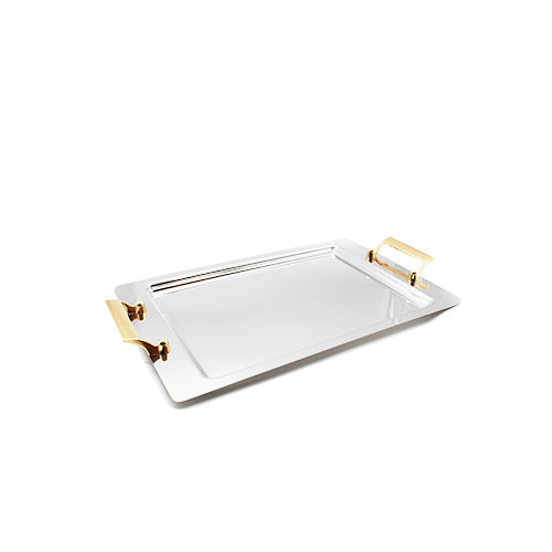 Stainless Steel Serving Trays 48.5cm x31.5cm Each