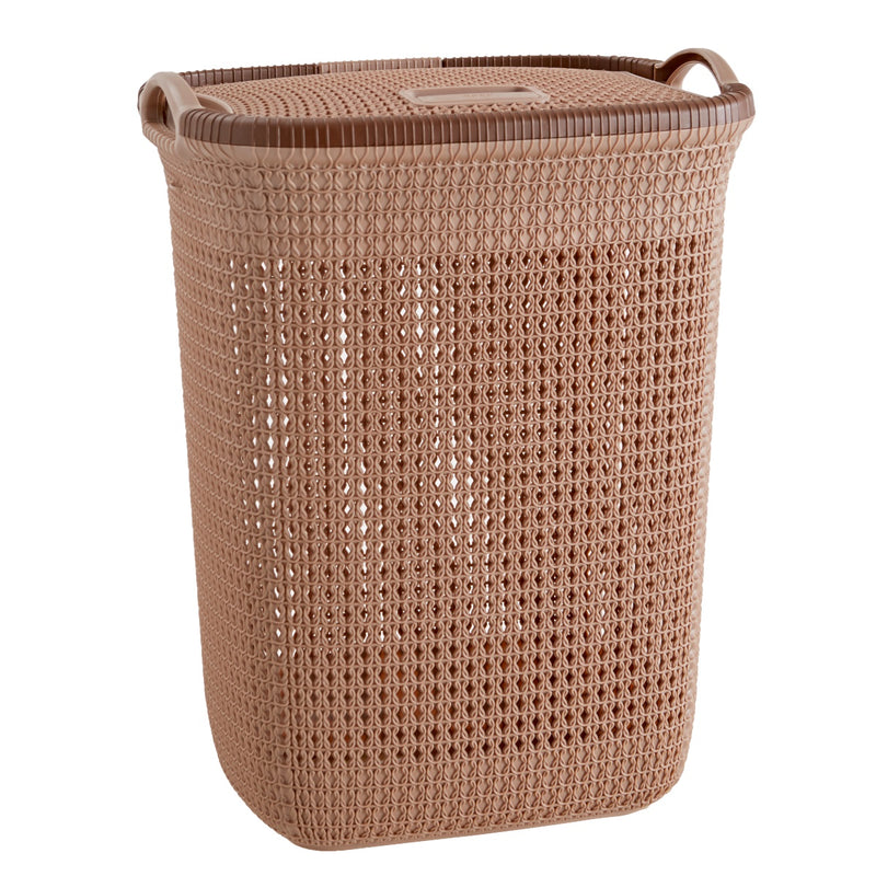 Plastic Laundry Bin Knit Formosa