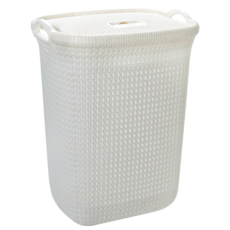 Plastic Laundry Bin Knit Formosa