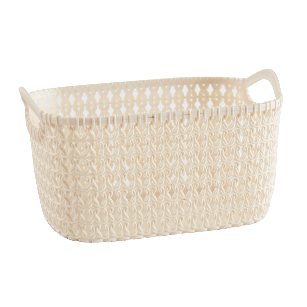 Plastic Basket Knit Medium Formosa 7149