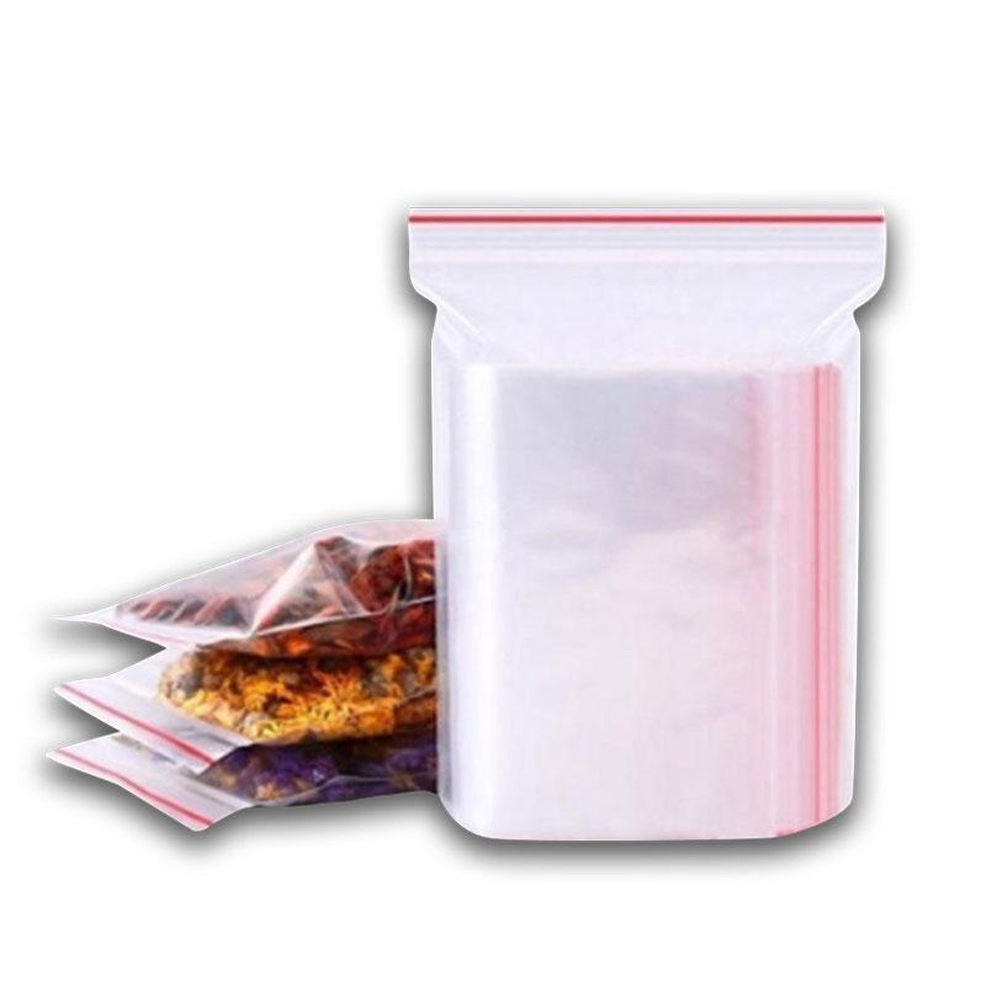 Zip Lock Bags Resealable 10x15cm 40mic 100pack