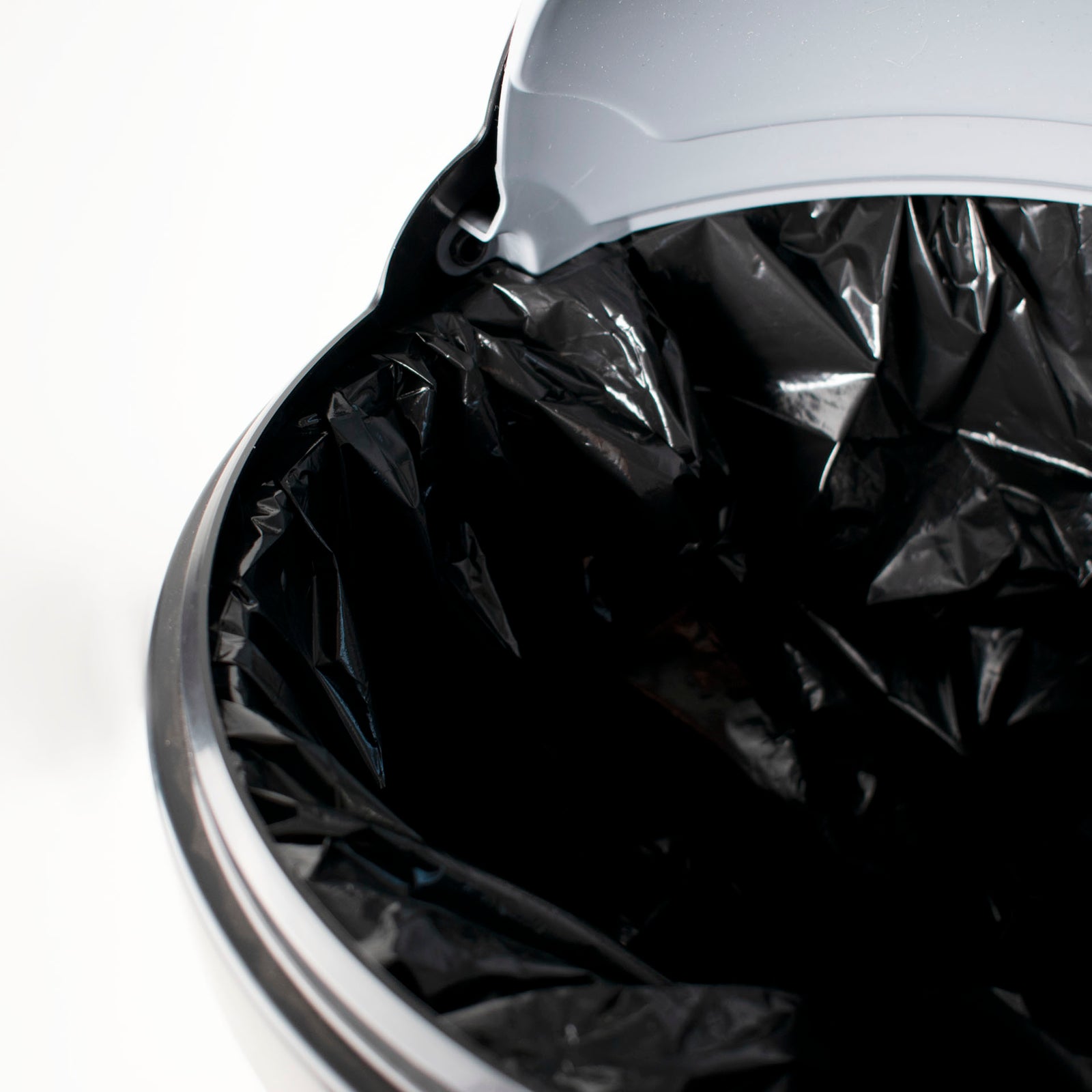 Otima Flip Top Dustbin 50L Black