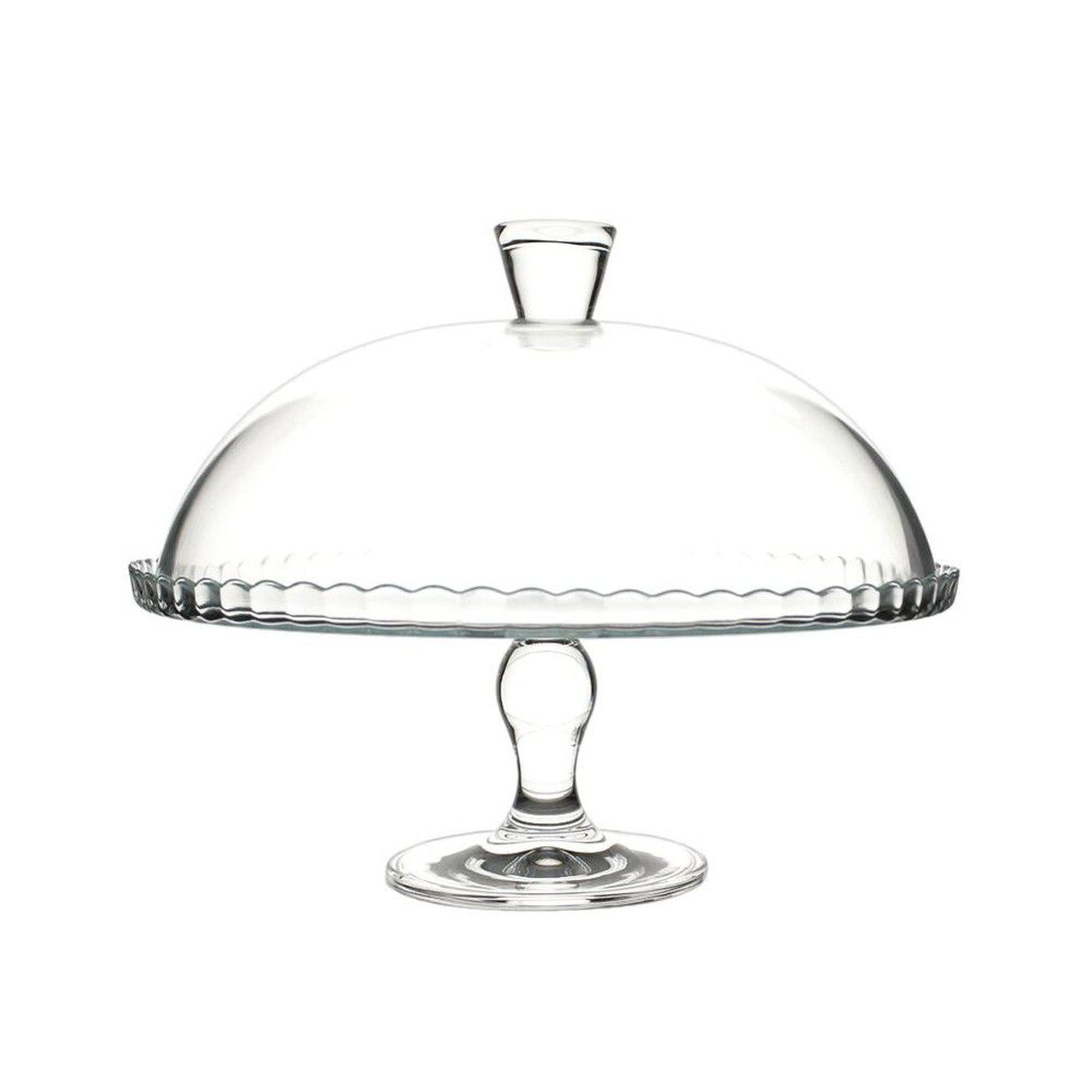 Pasabahce Patisserie Cake Server Dome Footed Stand 322mm 23034