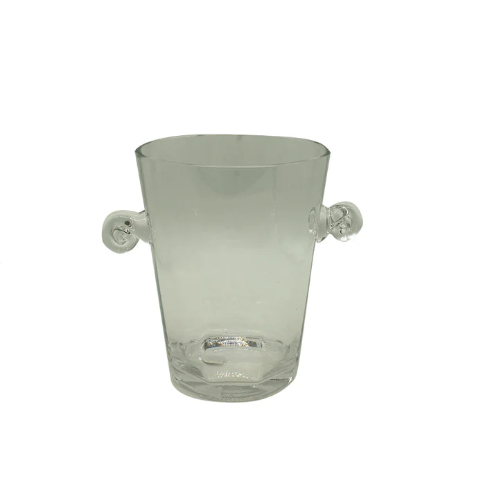 Glass Ice Bucket Champagne 20cm SGN530 H-20cmXD-20cm