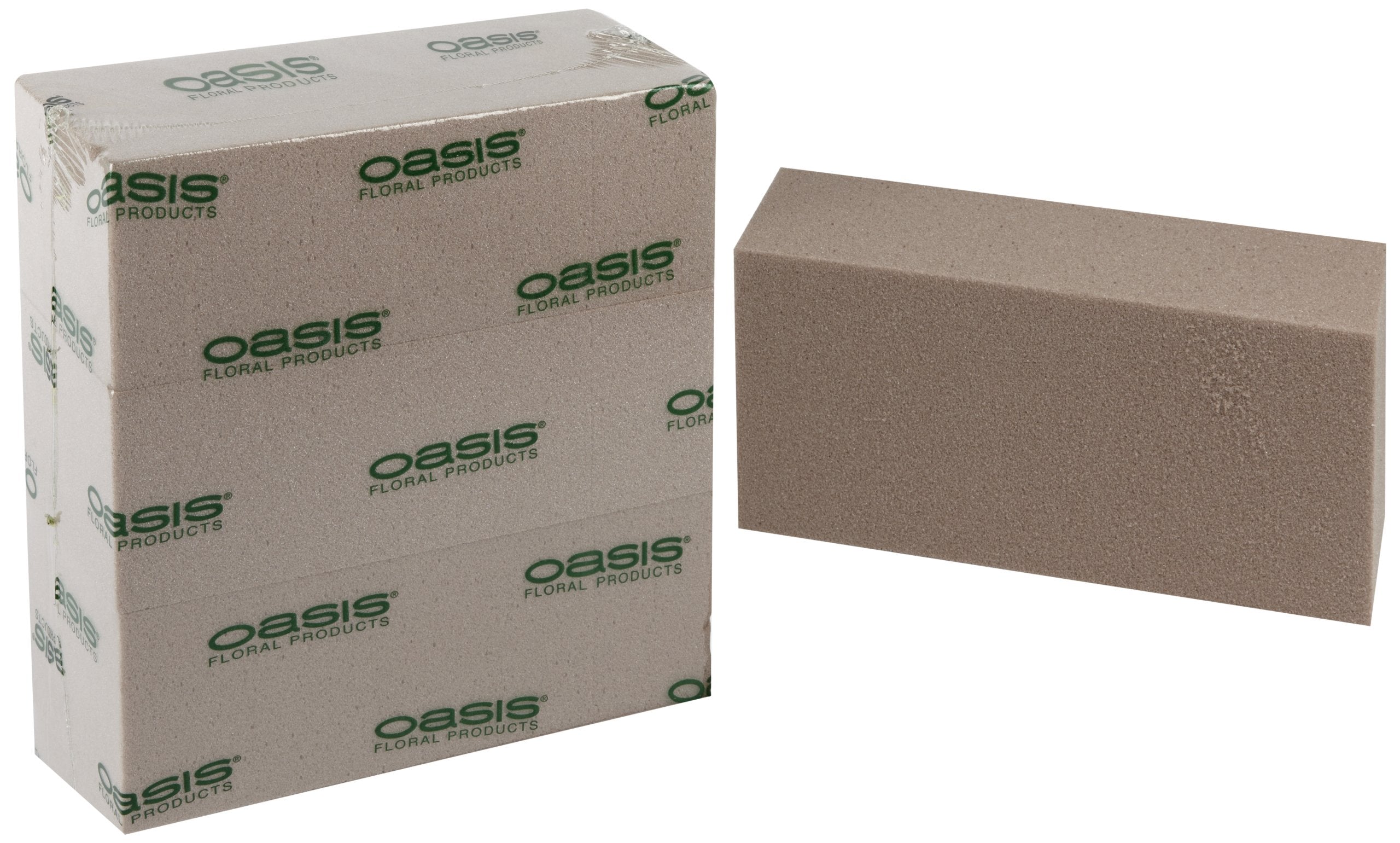 Oasis Ideal Floral Foam 2-Bricks Brown