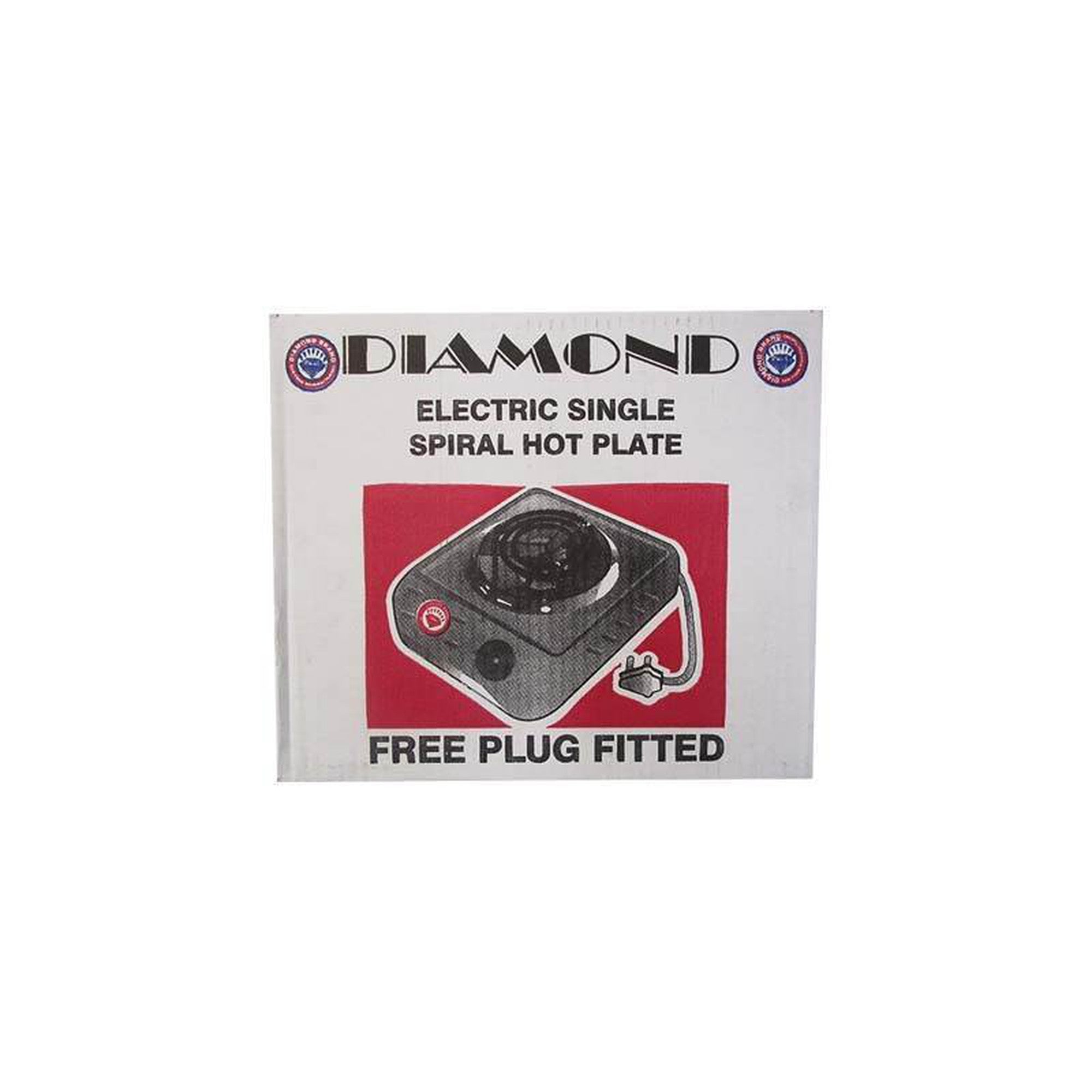 Diamond Single Spiral Hot Plate Stove K6