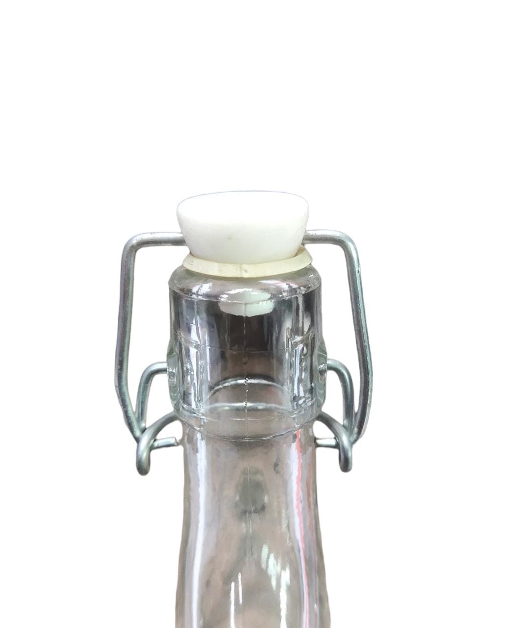 Glass Bottle 200ml Oil Vinegar Basquaise with Cork Lid